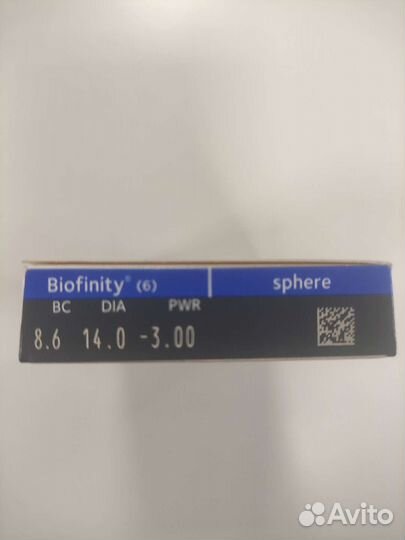 Линзы контактные