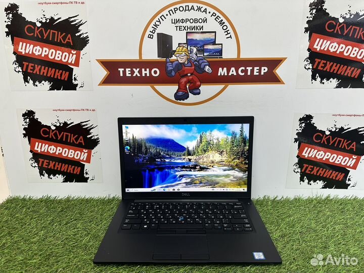 Мощный ультрабук Dell i7 8 ядер ssd 512 16 RAM
