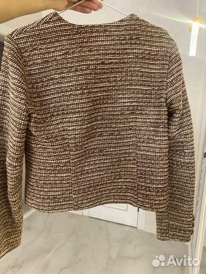 Твидовый жакет