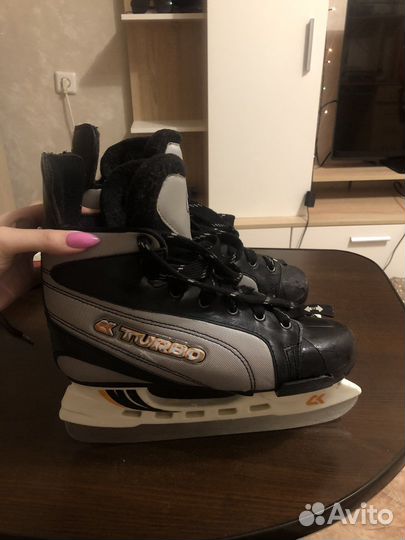 Коньки раздвижные turbo 36-39р