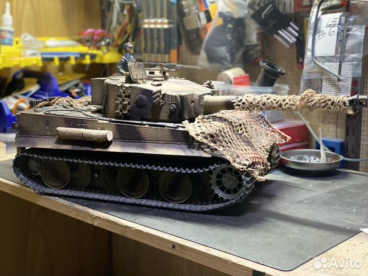 Радиоуправляемый танк Тигр Torro (поздняя версия)