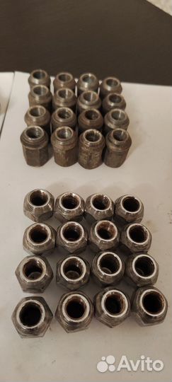 Болты секретки на колеса, гайки