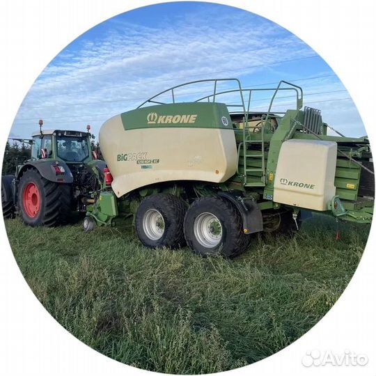 Пресс-подборщик Krone Big Pack, 2016