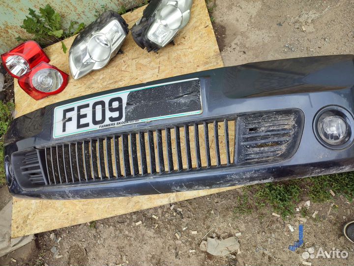 Бампер Skoda Octavia a5 RS