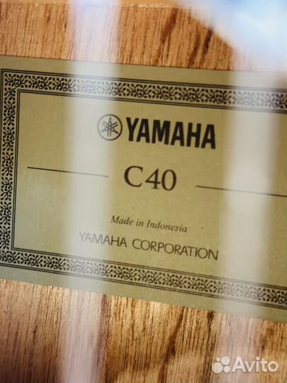 Yamaha C40 Классическая гитара