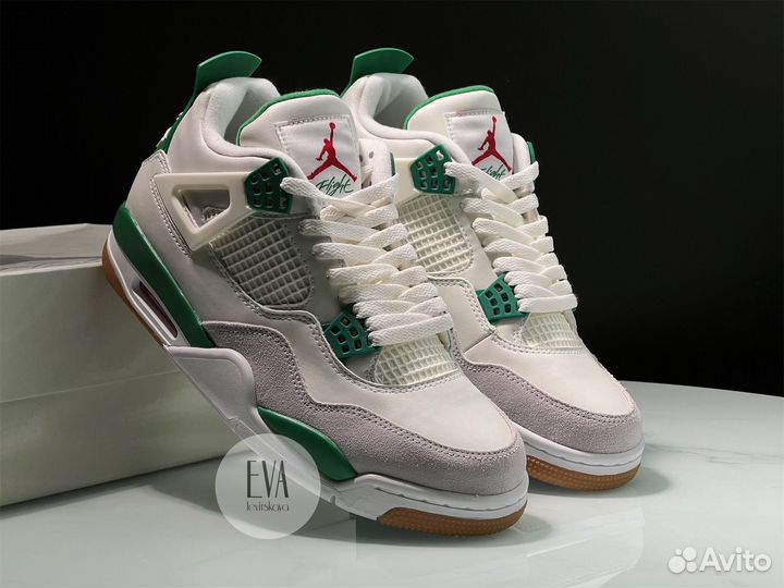 Кроссовки Nike SB X Air Jordan 4 'Pine Green'