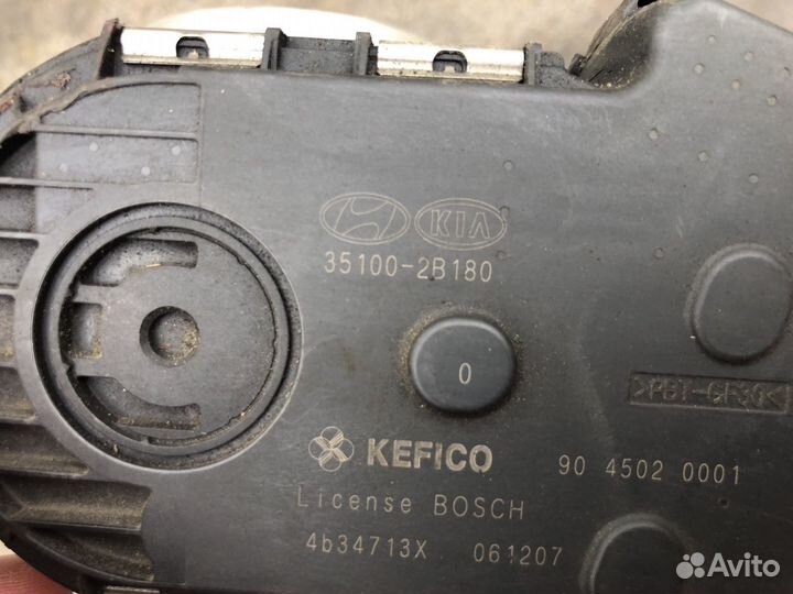 Дроссельная заслонка Kia Ceed 2
