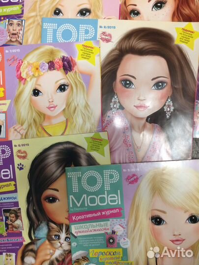 Журнал Top model, 2015, 2016 год