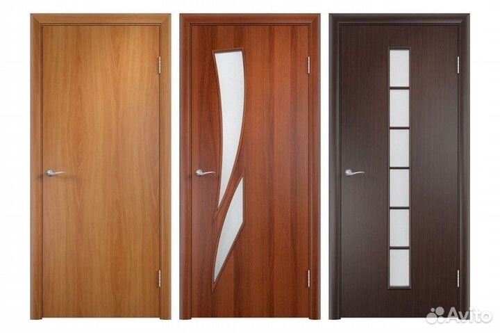 Ламинированные двери