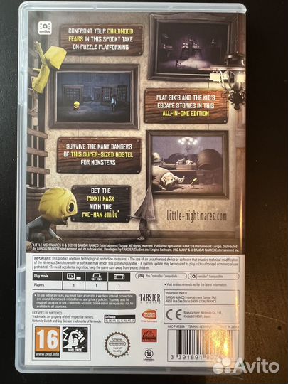 Игра Little Nightmares Nintendo Switch