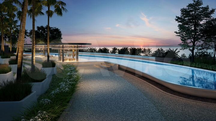 Квартира-студия, 42,6 м² (Таиланд)