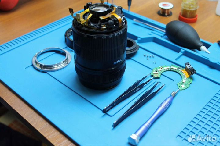 Ремонт фотоаппаратов объективов видеокамер