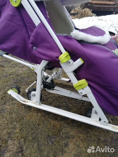 Коляска санки