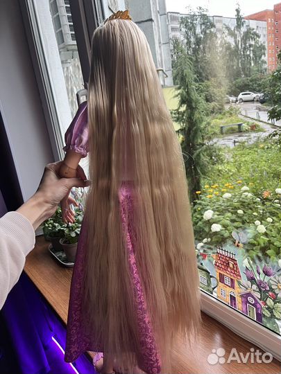 Рапунцель кукла 80 см