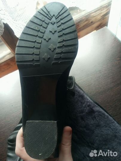 Сапоги женские зимние ботфорты