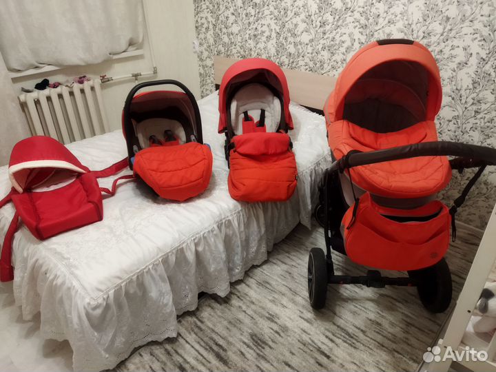 Коляска 3 в 1 noordi