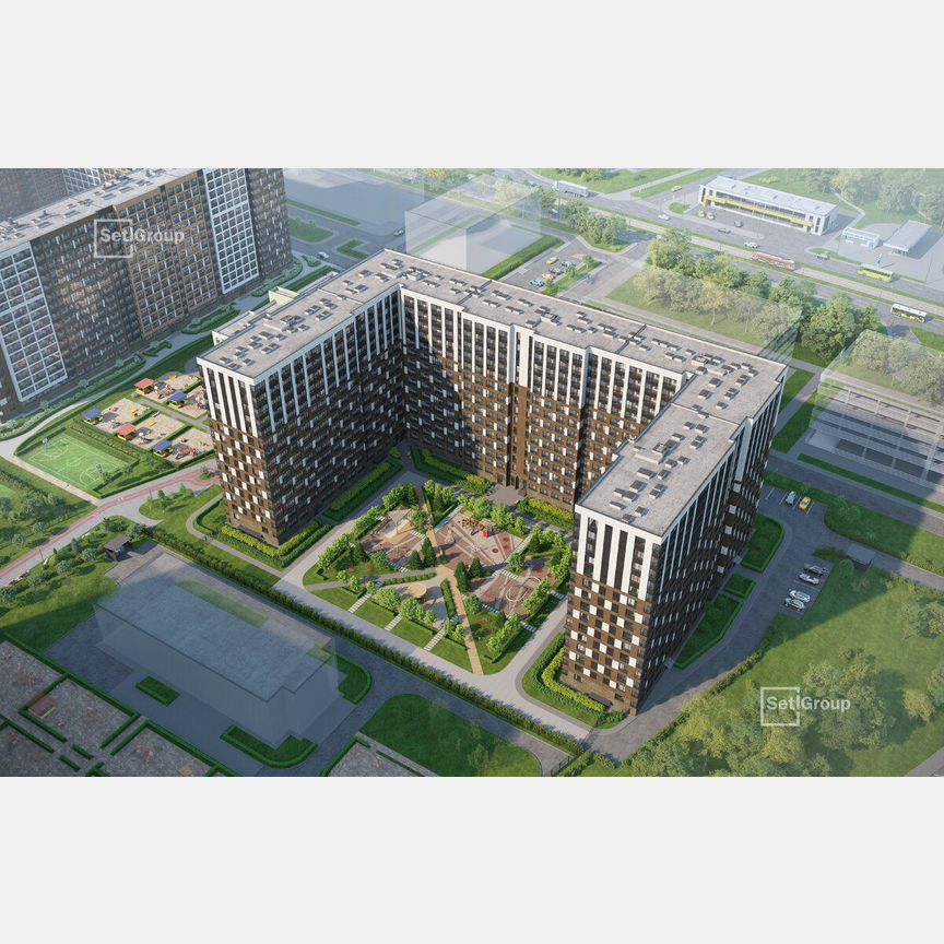1-к. квартира, 31,5 м², 6/21 эт.