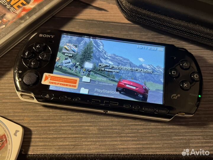 Sony PSP 3008 Gran Turismo 64gb 7500 игр (набором)