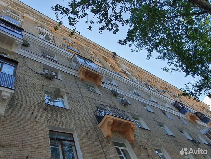 Мытье окон альпинисты,чистка снега с крыши