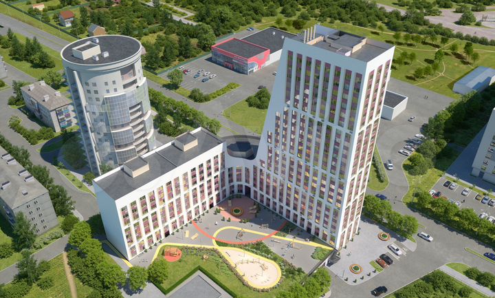 2-к. квартира, 50,5 м², 15/23 эт.