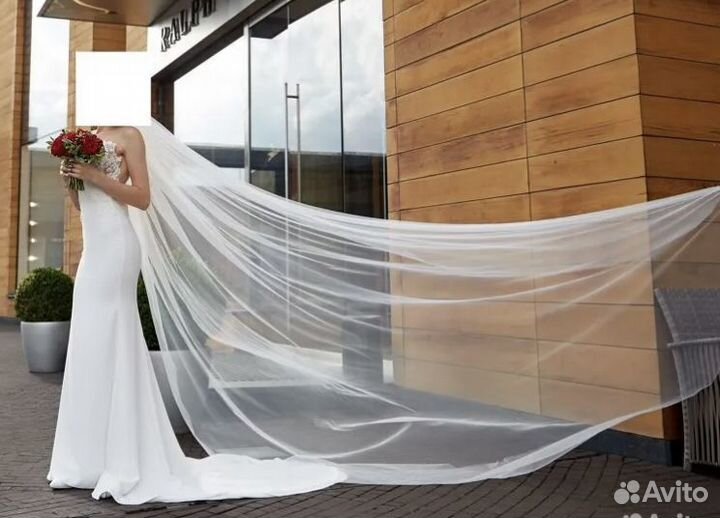 Свадебное платье 42 44 рыбка