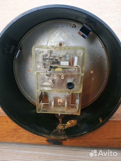 Часы каминные янтарь СССР