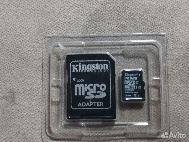 Карта памяти MicroSD kingston 128GB