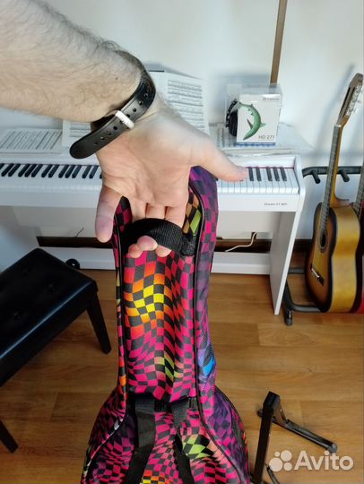 Новый яркий чехол для акустической гитары flight