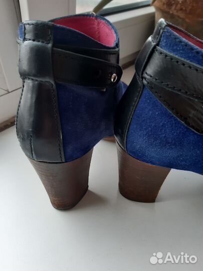 Ботильоны замша 35