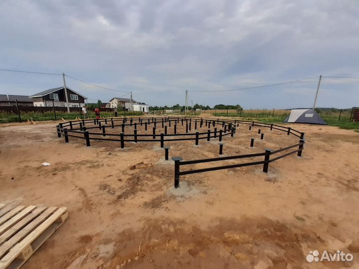 Винтовые сваи под ключ / Фундамент за 1 день