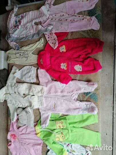 Детская одежда для девочек пакетом
