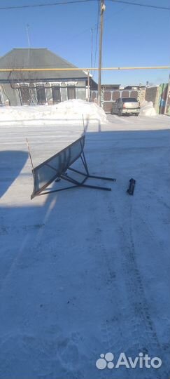 Снегоуборочный отвал(лопата) на chevrolet niva