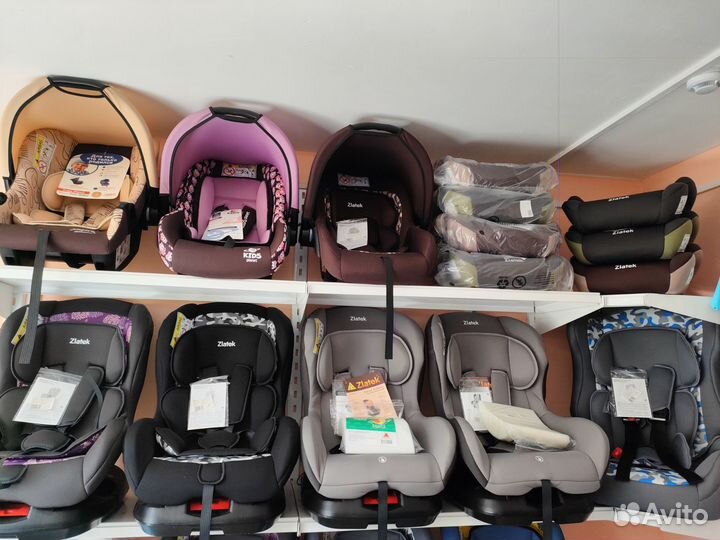 Детские автокресла новые