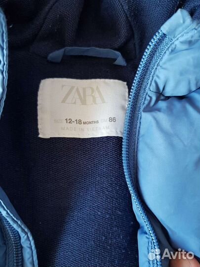 Жилетка для мальчика zara 86