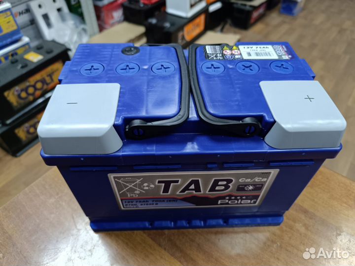 Аккумулятор 75 ач Tab Polar Blue Зимняя Серия