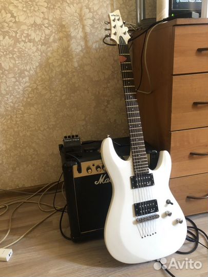 Гитара+комбик+педаль