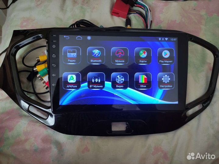 Андроид магнитола веста 2/16 дюймов