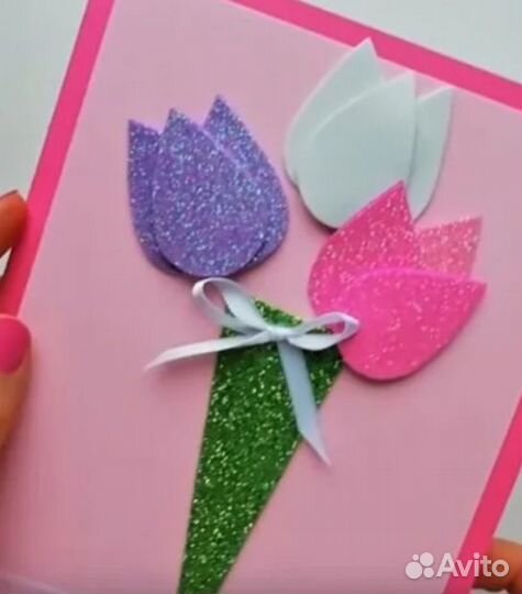 Открытки/аппликации/поделки 8 марта