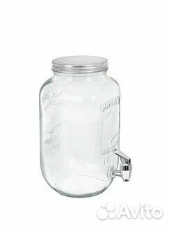 Банка для напитков с краном 3/5 литров