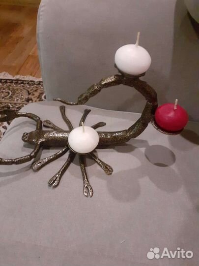 Подсвечник скорпион
