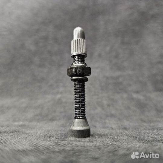 Бескамерный ниппель ColtBikes, алюминиевый, черный