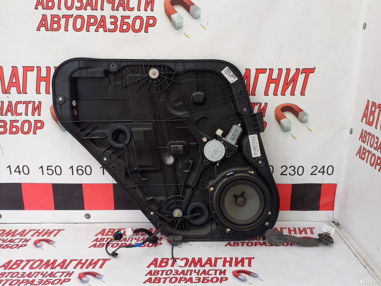 Стеклоподьемник задний левый Киа Соул 2 PS 13-19г