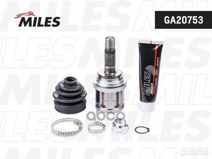 Шрус Honda Civic 1.6LS 16V 01 ABS нар. GA20753