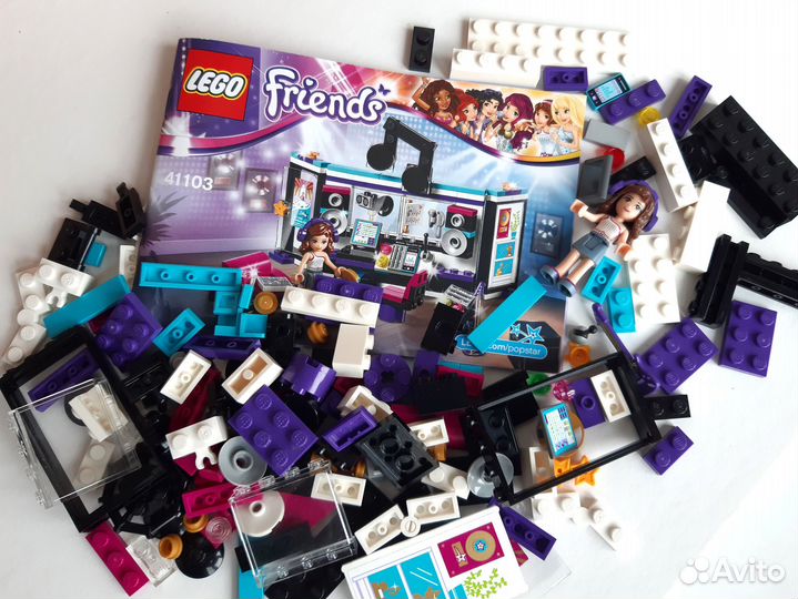 Lego Friends 41103. Студия звукозаписи