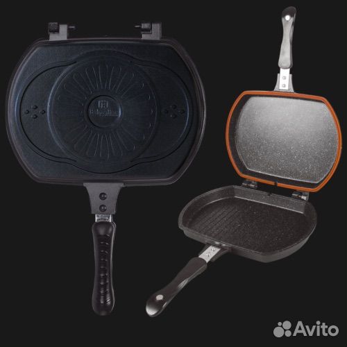 Двойная сковорода гриль berlinger haus