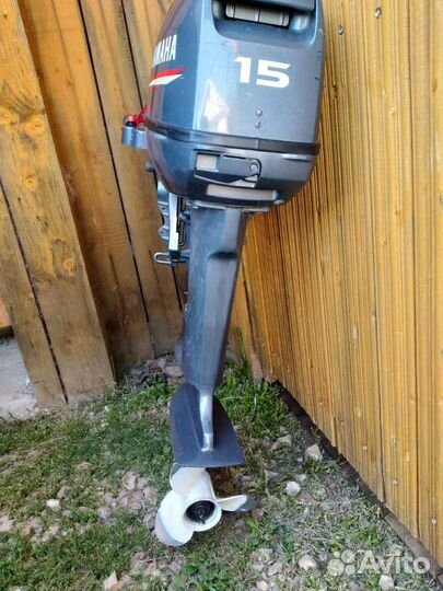 2х-тактный лодочный мотор yamaha 15fmhs