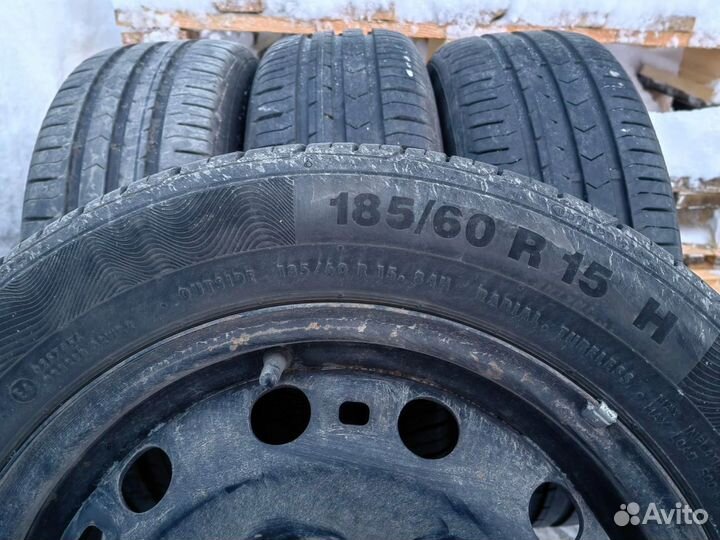 Continental 185/60 R15 VW R15 5*100 J6 ET38