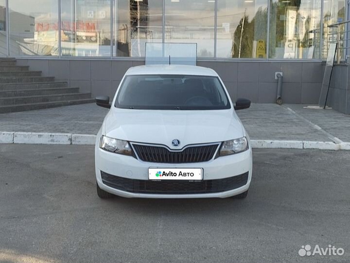 Skoda Rapid 1.6 МТ, 2016, 127 528 км