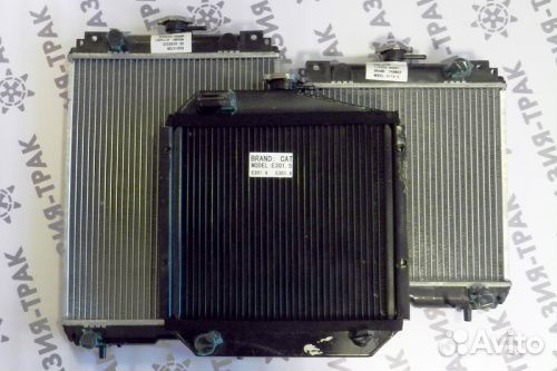 Радиатор охлаждения двигателя Kobelco SK75-8 AL+AL