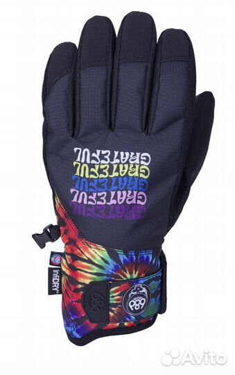 Перчатки 686 MNS Primer Glove Grateful Dead Black